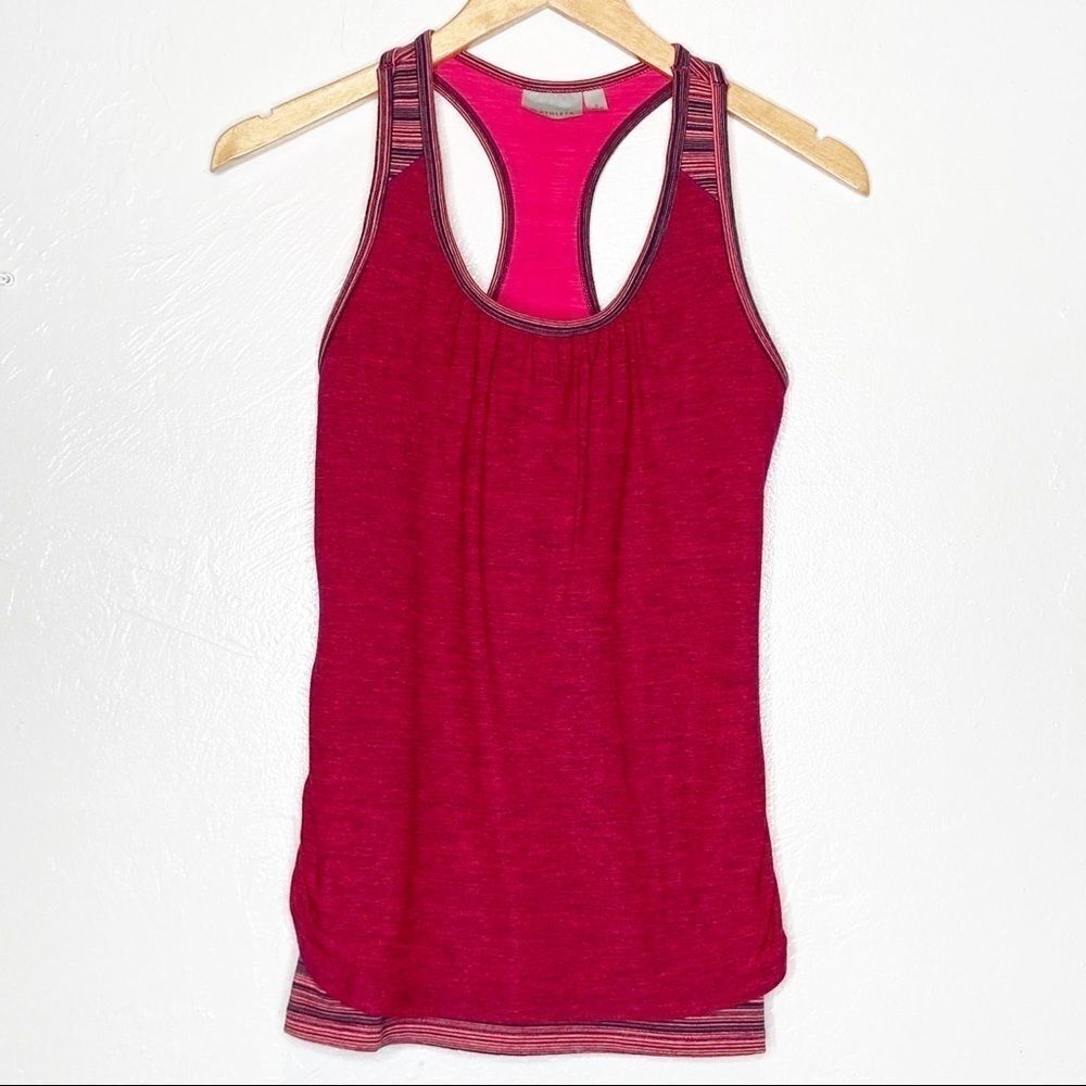 Athleta | Royal Pigeon Layered Tank